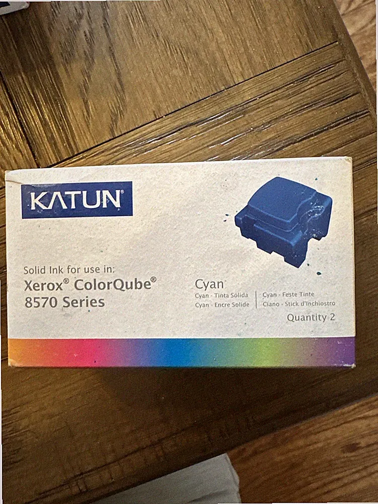 Katun 39401 Compatible 8570 Solid Ink Stick Black 2 Pieces In Box Free Shipping