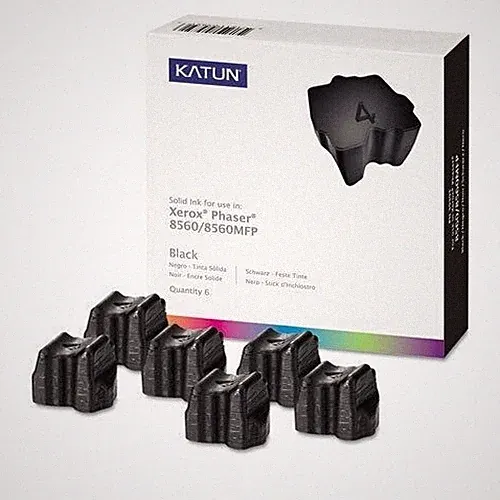 Katun Solid Ink For - Xerox Phaser 8400- Black - Solid Ink 6 / Box