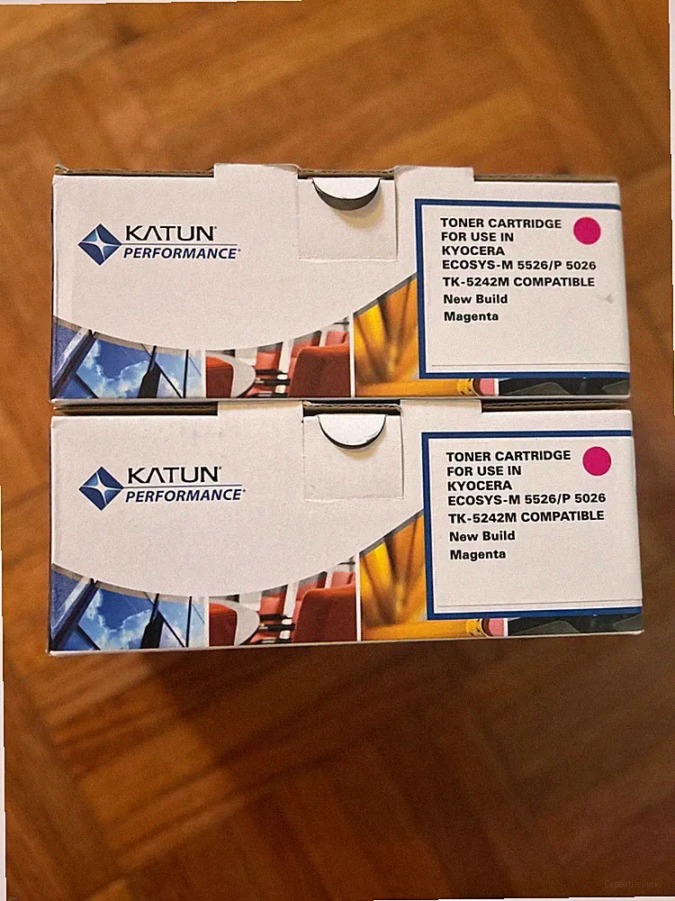 LOT OF 6 KATUN PERFORMANCE Toner Cartridge MAGENTA, YELLOW, CYAN