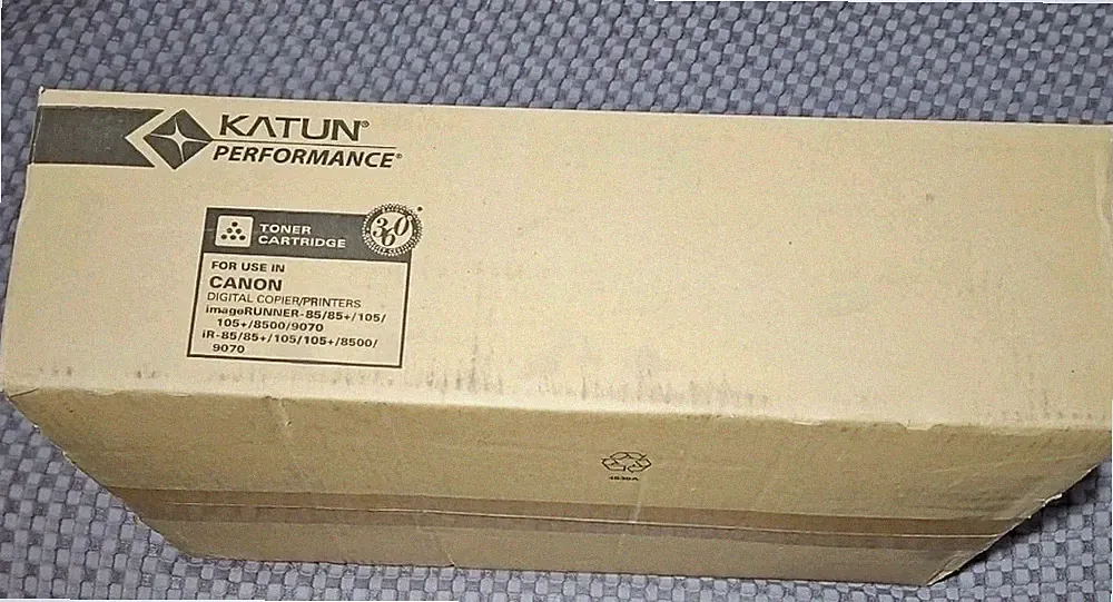 Pkg of 2 Katun Performance Blk Toner Cartridges for Canon Copiers/Printers